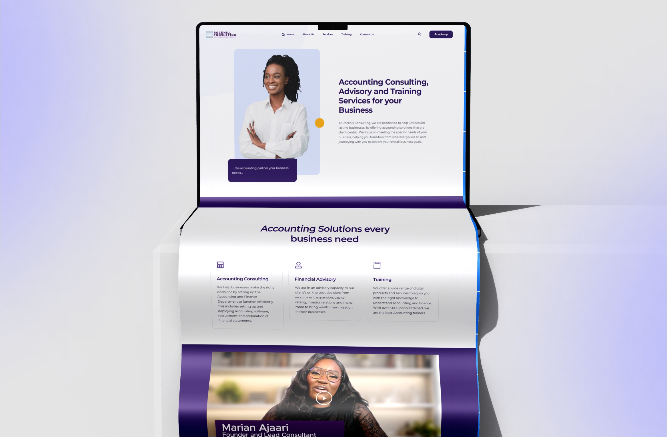 Rockhill Consulting website